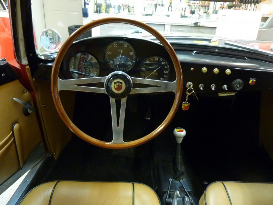  Fiat Abarth 750 Zagato Double Bubble Coupe 1959 года  (фото 8 из 16)